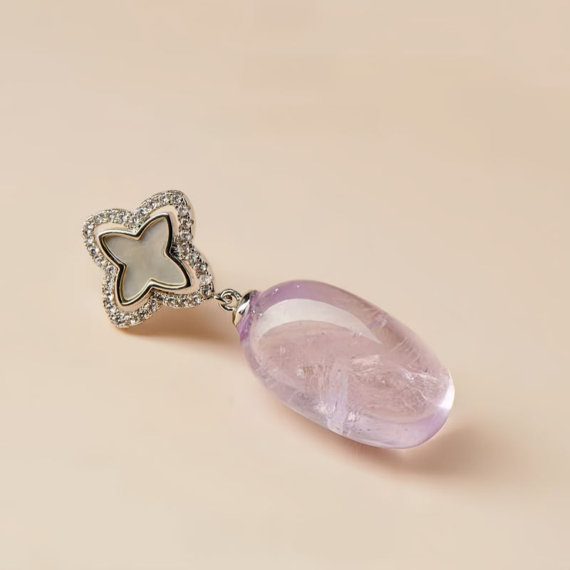 Boucles d'oreilles en cristal naturel Blessed Whisper