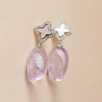 Boucles d'oreilles en cristal naturel Blessed Whisper