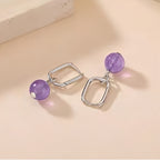 Boucles d'oreilles Calme et Vigilance en Cristal Naturel