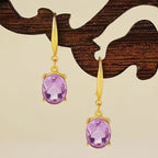 Boucles d'oreilles Thalassa en cristal naturel