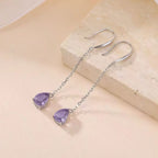 Boucles d'oreilles Lira Vantage en cristal naturel