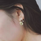 Boucles d'oreilles en cristal naturel Veridia