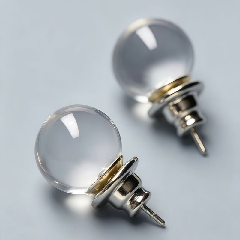 Boucles d'oreilles en cristal naturel Bright Joy
