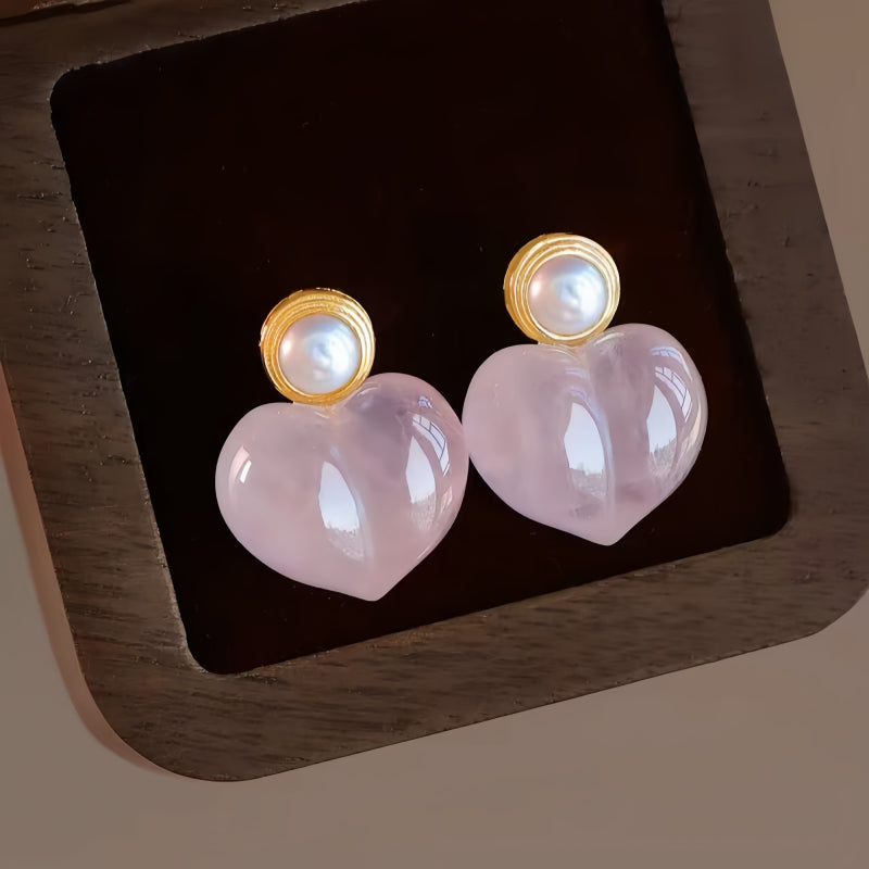 Boucles d'oreilles en cristal naturel Lume of Ease