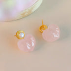 Boucles d'oreilles en cristal naturel Lume of Ease