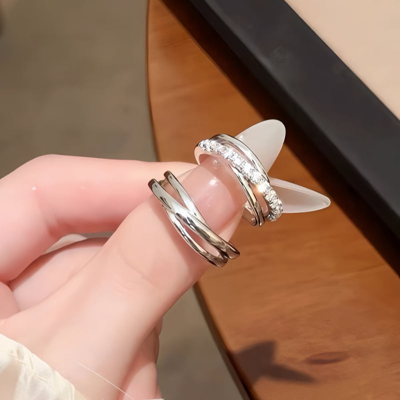Bague Couronne en Améthyste Naturelle – Esprit Calme, Chance Éclatante