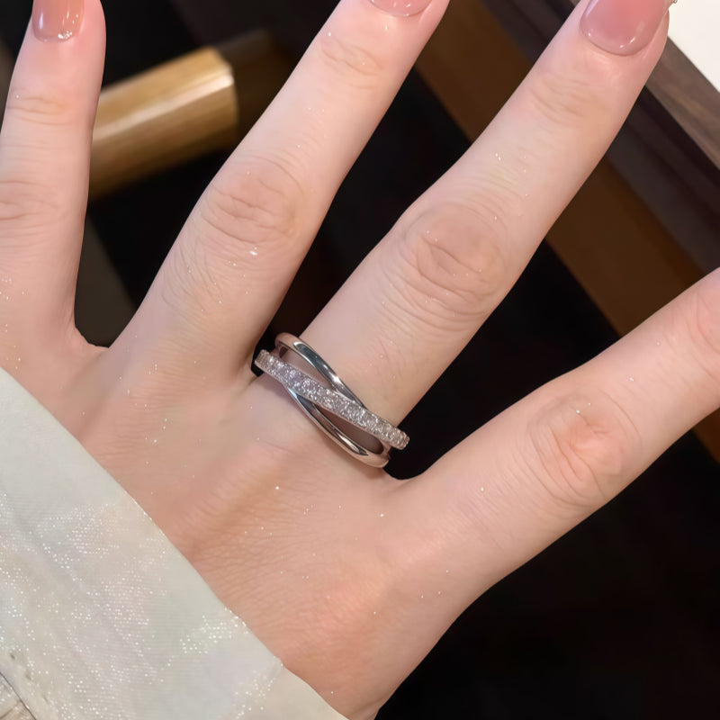 Bague Couronne en Améthyste Naturelle – Esprit Calme, Chance Éclatante