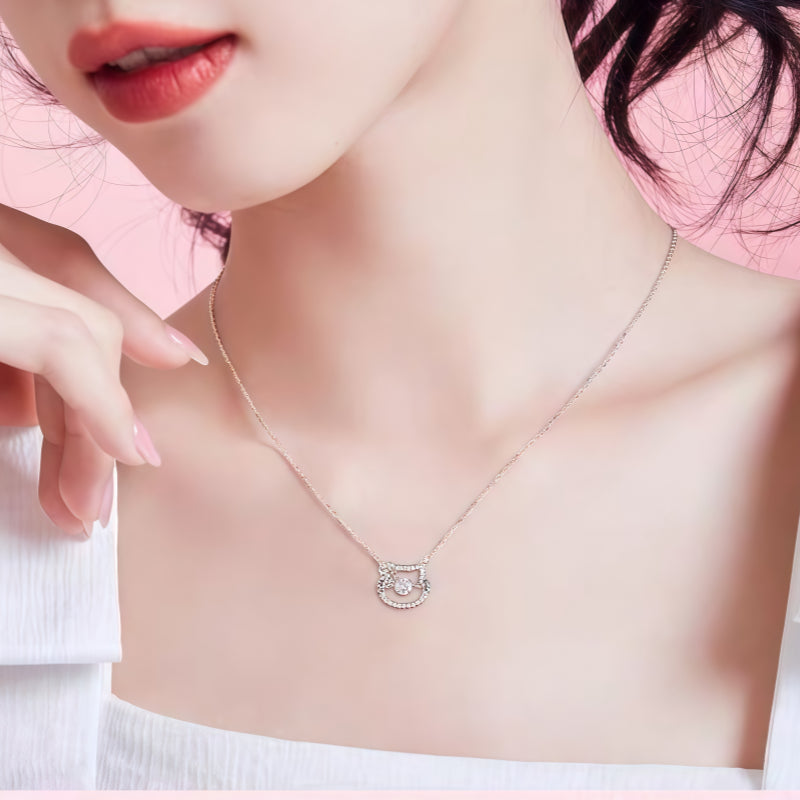 Disney Mary Cat Luxury Clavicle Necklace