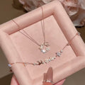 Collier Sakura en jade Hetian