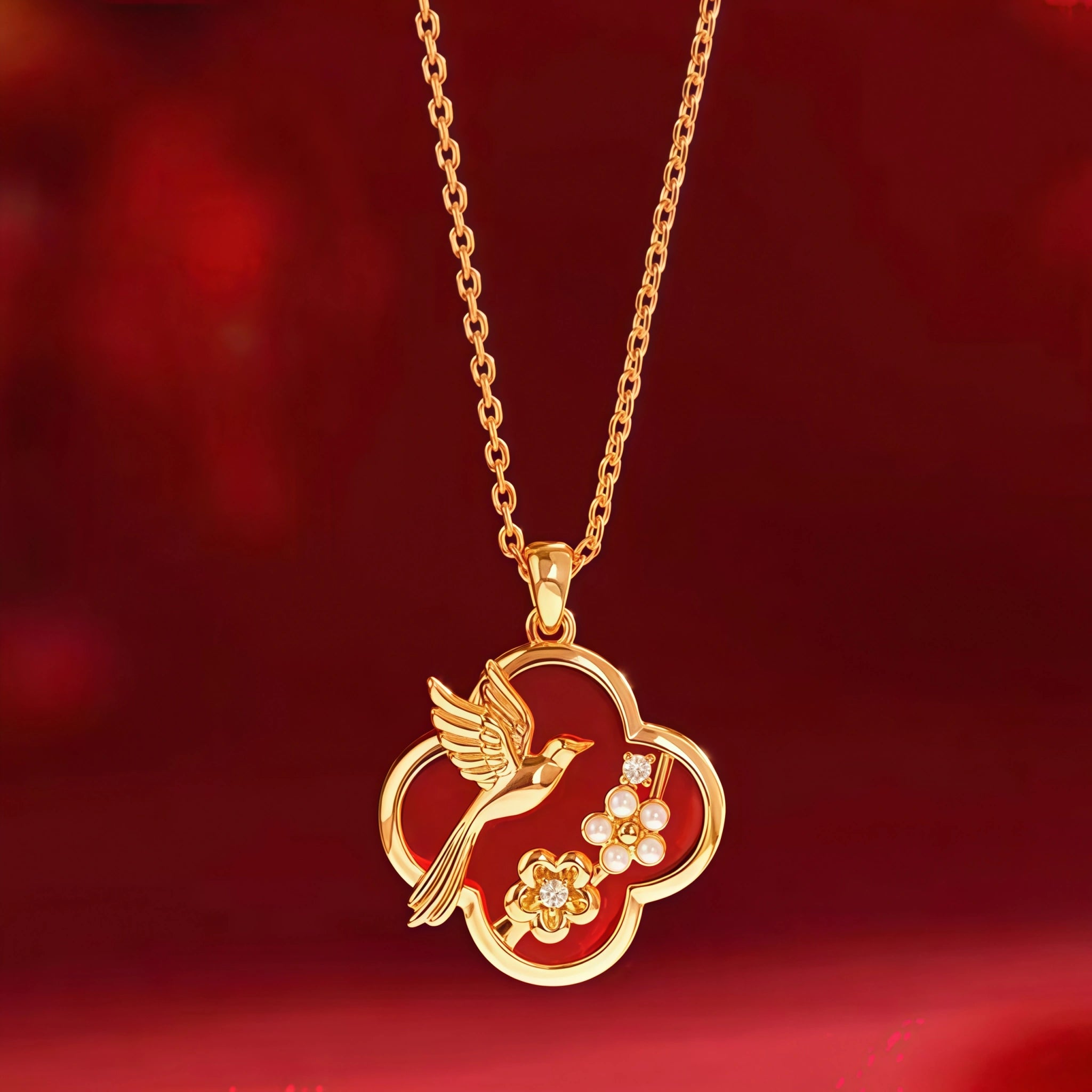 Collier en cristal de quartz clair Pendentif facetté irrégulier