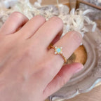 Boho Vintage Blue Opal Two‑Piece Set - Hope & Luck