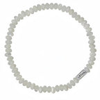 Natural Stone Abacus Bead Stackable Bracelet - Stone Abacus Beads