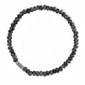 Natural Stone Abacus Bead Stackable Bracelet - Stone Abacus Beads