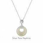 Collier à ajustement facile en quartz clair - Pureté intérieure et expression claire
