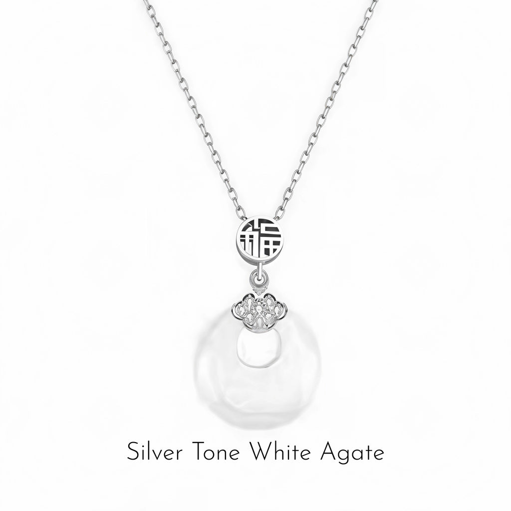 Collier à ajustement facile en quartz clair - Pureté intérieure et expression claire