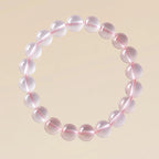 Bracelet Rose en Cristal Naturel pour l'Amour et le Romance