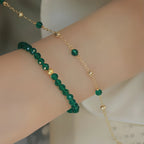 Collier en cristal naturel couronne vintage