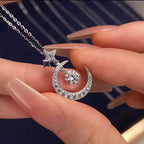 Aura of Moon & Star Necklace
