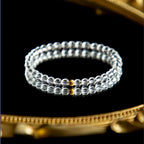 Bracelet en cristal naturel Nirvana Doré