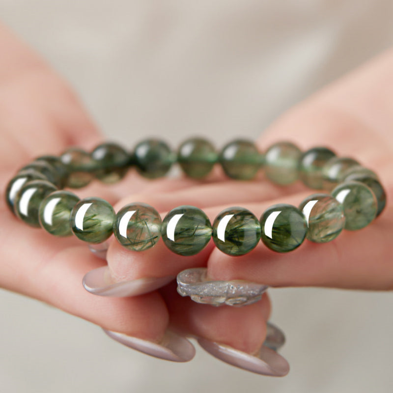 Bracelet en cristal naturel murmure de bambou