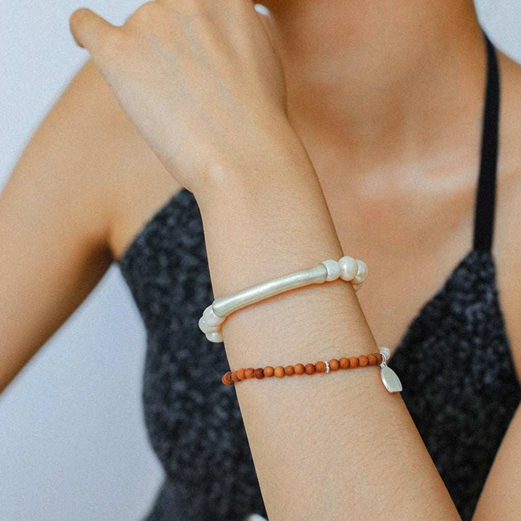 Collier en cristal naturel couronne vintage