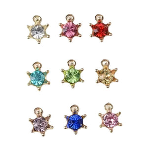 10pcs Diamond Star Accessories