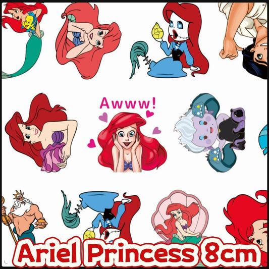 Ariel Princess 8cm Acrylic Charms for DIY match game-open in live