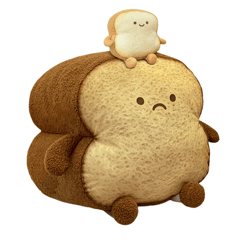Plush Toast Bread Pillow