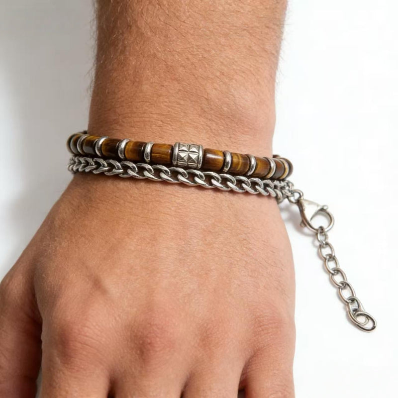 Sand Dune Natural Tiger Eye Bracelet