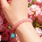 Bracelet en cristal naturel Rose Bliss