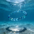 Devil Blue Sea Natural Aquamarine Bracelet