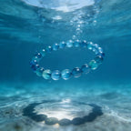 Devil Blue Sea Natural Aquamarine Bracelet