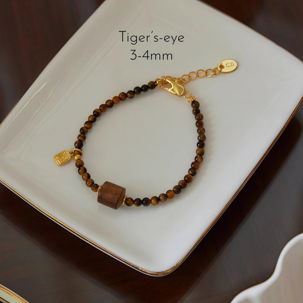 Collier en cristal naturel couronne vintage