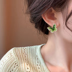 Collier Sakura en jade Hetian