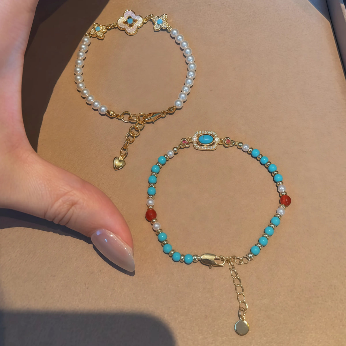 Collier en cristal naturel couronne vintage