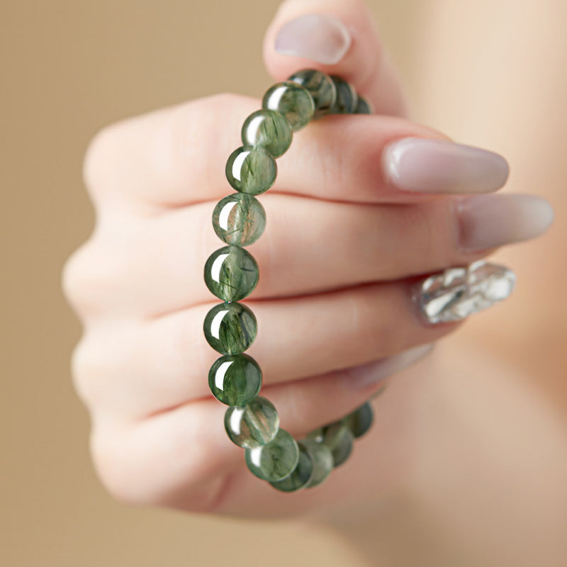 Bracelet en cristal naturel murmure de bambou