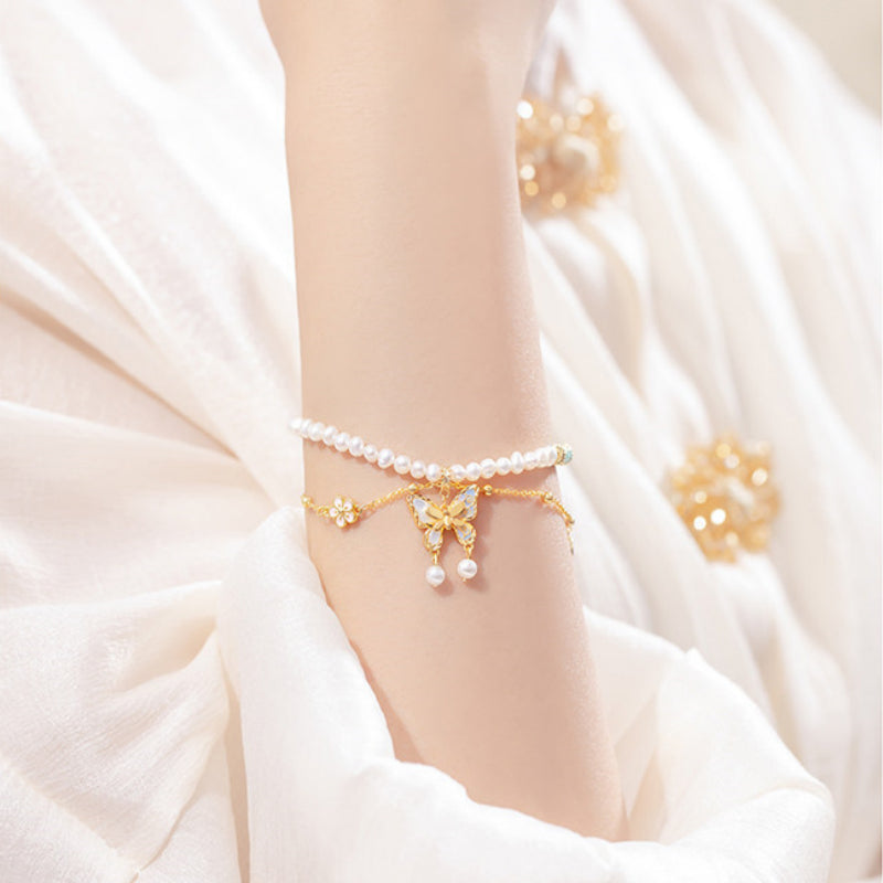 Collier de jade Hetian naturel éclat lunaire