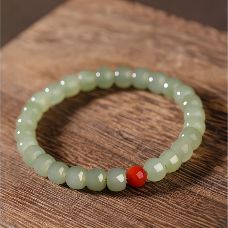Bracelet Noble Cheval en Jade de Hetian