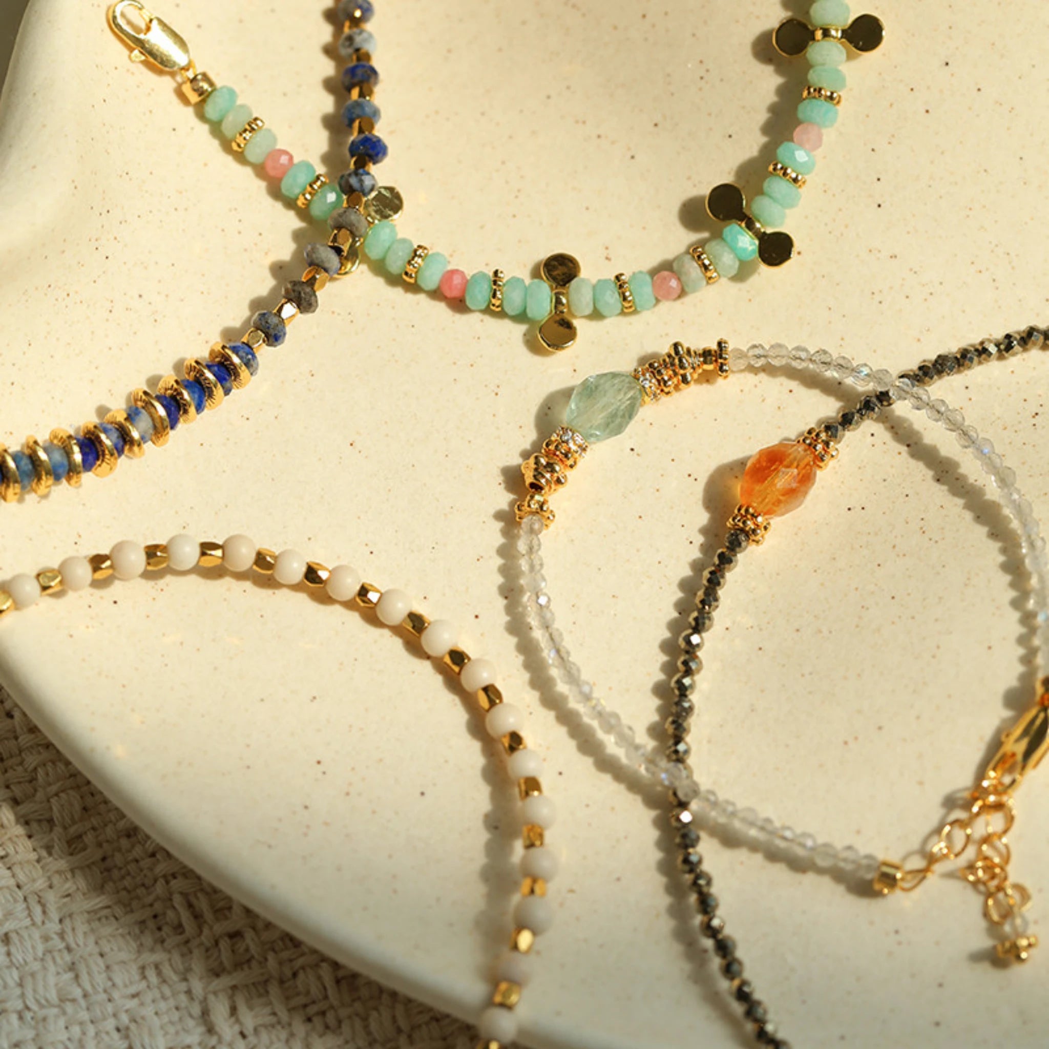 Original Multi-stones Bracelet Stack - Your Personal Protection