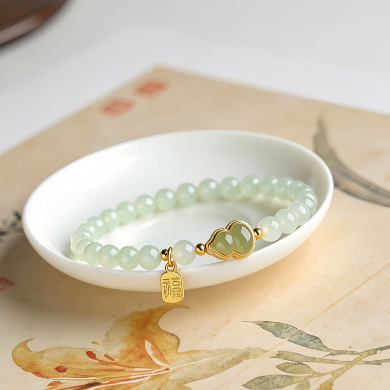 Bracelet Noble Cheval en Jade de Hetian