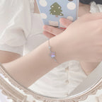 Collier de jade Hetian naturel éclat lunaire