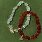 Original Niche-style Beaded Stretch Bracelet - Abundance, Peace and Self-acceptance