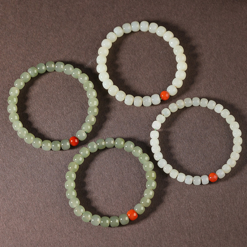 Bracelet Noble Cheval en Jade de Hetian