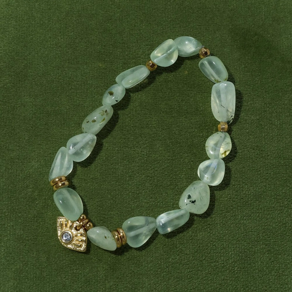 Original Niche-style Beaded Stretch Bracelet - Abundance, Peace and Self-acceptance