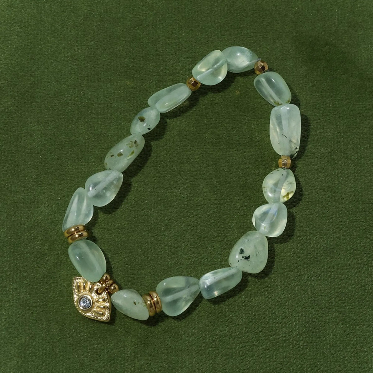 Original Niche-style Beaded Stretch Bracelet - Abundance, Peace and Self-acceptance