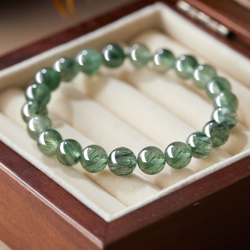 Bracelet en cristal naturel murmure de bambou