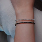 Collier en cristal naturel couronne vintage