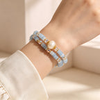 Bracelet de cinabre naturel Renouveau Lotus Rouge