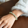 Natural Hetian Jade Enamel Bracelet - Wear Balance, Live Gently