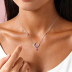 Collier Lune et Étoile Rêveur